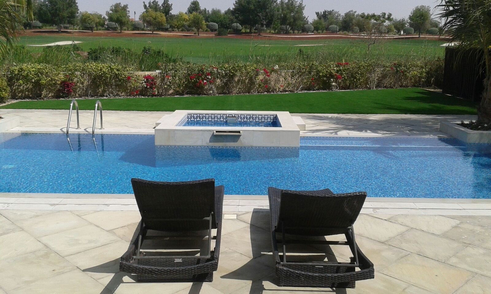 Private pool in Abu Dhabi