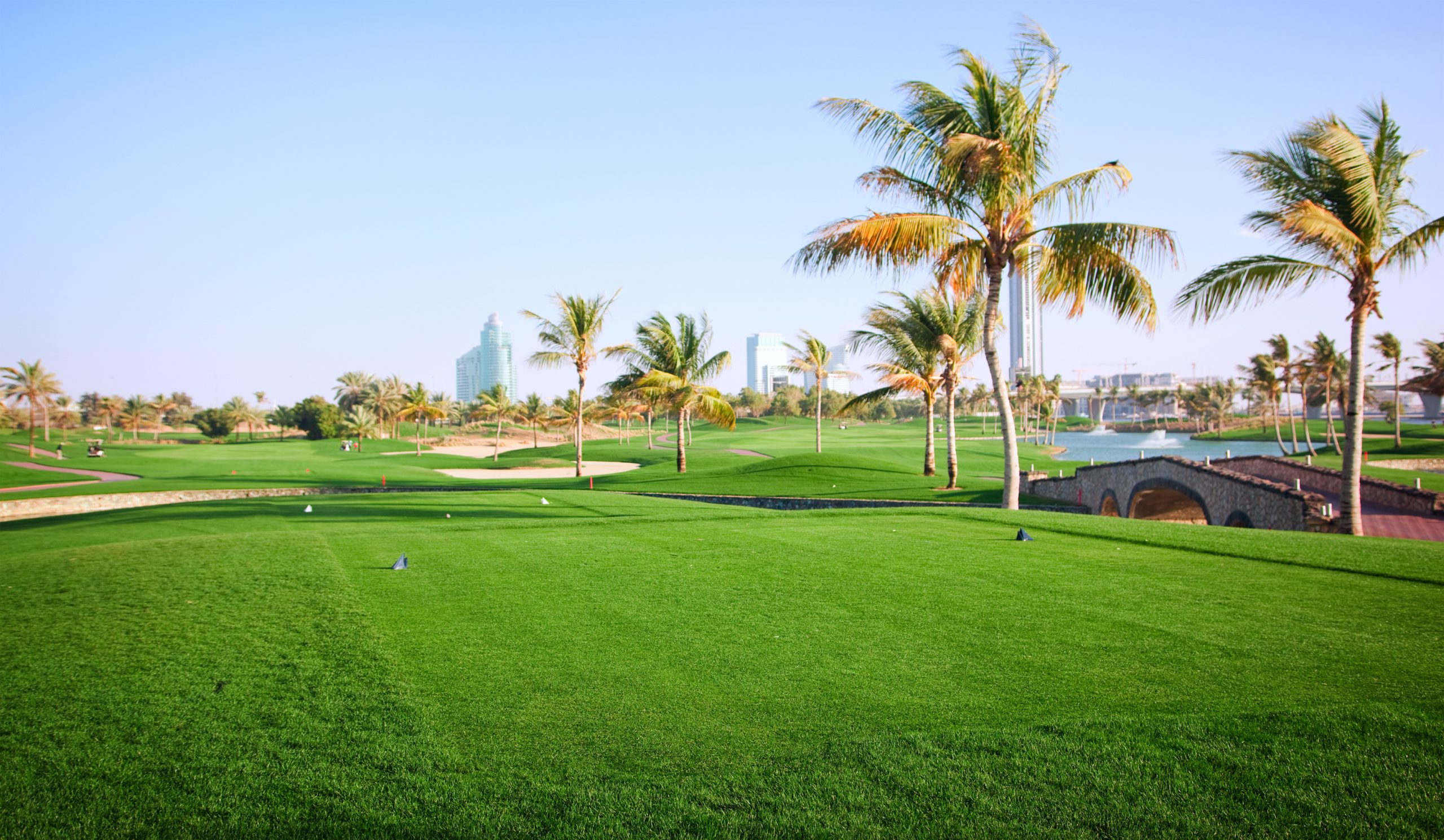 Landscape Design for Golf Course in Dubai