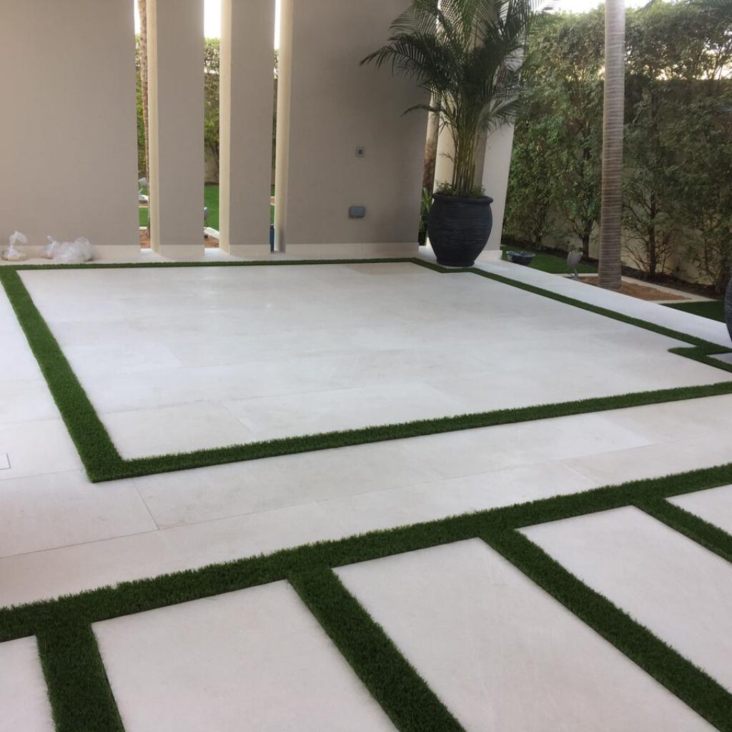 Paving and artificial grass in Abu Dhabi