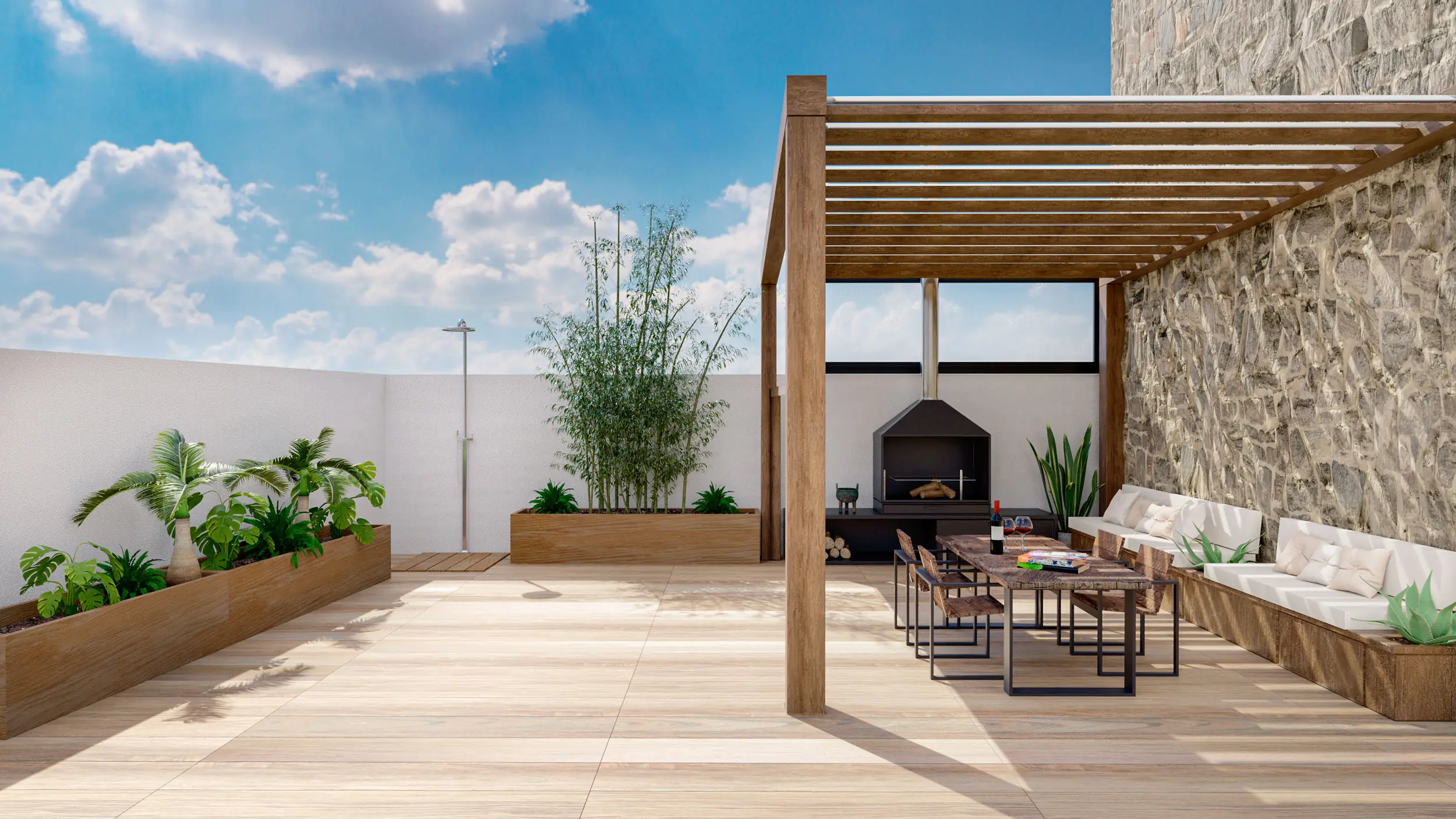Pergola design and installation in Dubai