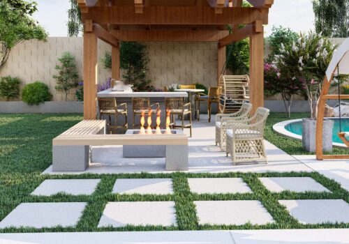 Garden design project in Abu Dhabi 3